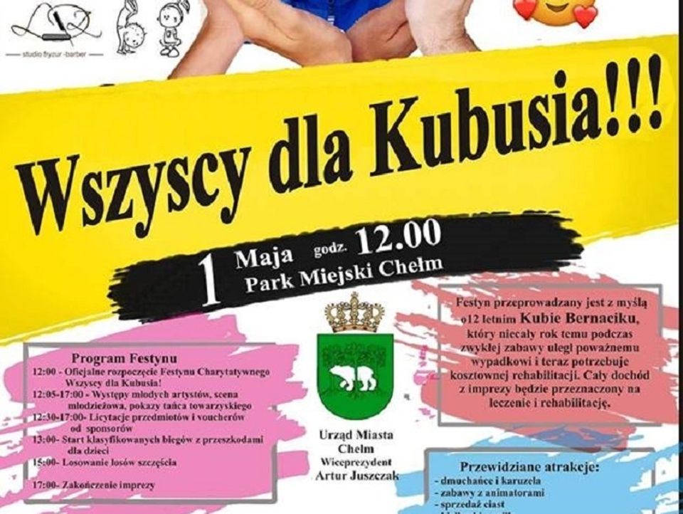 Chełm: 'Wszyscy Dla Kubusia' - Festyn Charytatywny W Parku Miejskim