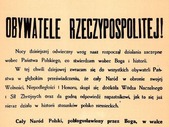 1 września 1939 roku wybuchła II Wojna Światowa. Do Chełma walki dotarły po tygodniu