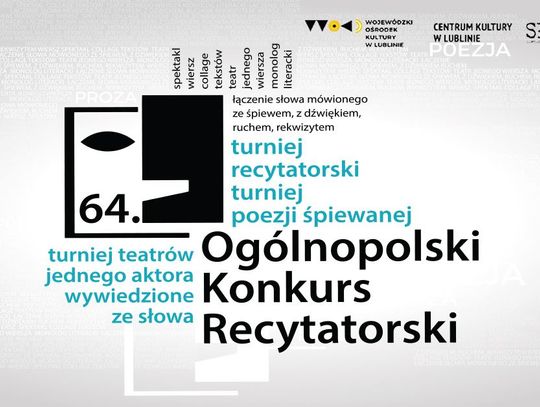 64. OGÓLNOPOLSKI KONKURS RECYTATORSKI - eliminacje powiatowe