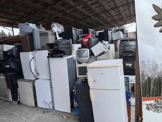 9 ton elektrośmieci dla Włodawianki. Miłość do klubu to coś więcej niż doping