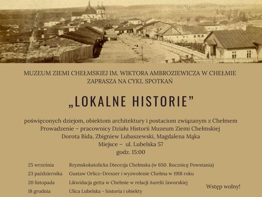 BLIŻEJ KULTURY (odc. 286) - Cykl spotkań "Lokalne historie" BLIŻEJ KULTURY (odc. 286) - Cykl spotkań "Lokalne historie"