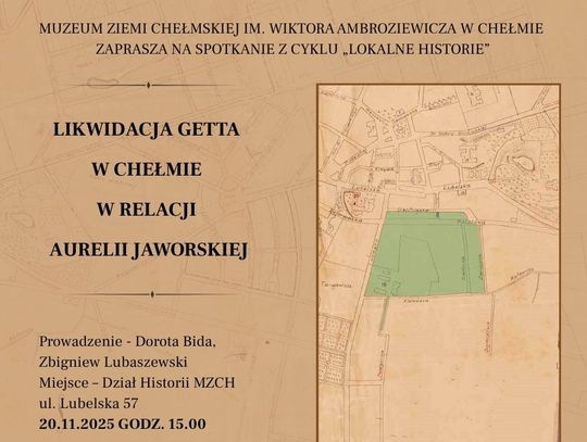 Dziś kolejne spotkanie z cyklu Lokalne historie.