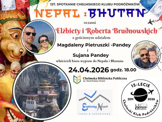 Wydarzenie odbędzie się 24 kwietnia o godzinie 18:00.