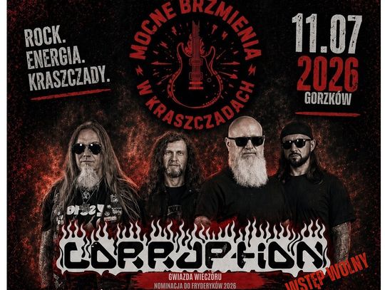 11 lipca Gorzków zaprasza na II Mocne Brzmienia w Kraszczadach.