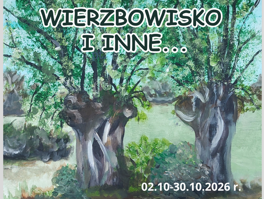2 października w Chełmie odbędzie się otwarcie wystawy Sabiny Czerwińskiej „Wierzbowisko i inne..”.