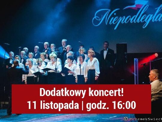 ChDK zaprasza - „NIEPODLEGŁA” – CHARYTATYWNY KONCERT PIEŚNI I PIOSENEK PATRIOTYCZNYCH