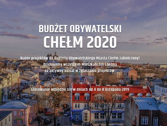 Chełm: 59 projektów w budżecie obywatelskim. Najwięcej pomysłów wpłynęło z osiedla Cementownia