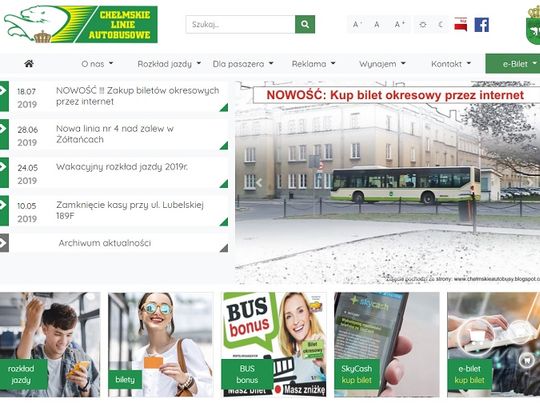 Chełm: Bilet autobusowy kupisz online