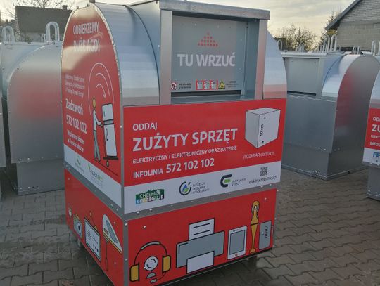 Chełm: Czerwone kontenery na elektrośmieci staną na chełmskich osiedlach