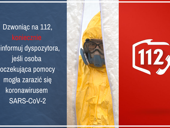 Chełm: Dzwoniąc na 112 pamiętaj o bezpieczeństwie służb ratunkowych