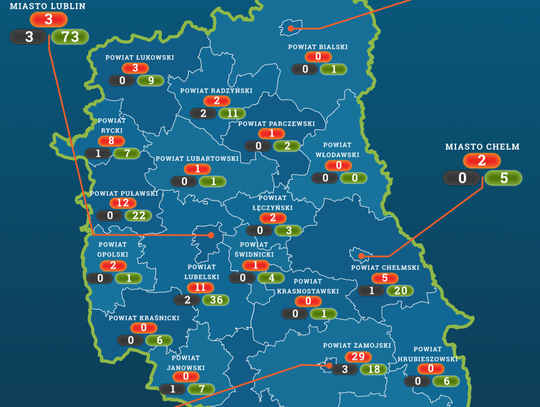 Chełm: Kolejny przypadek zakażenia koronawirusem