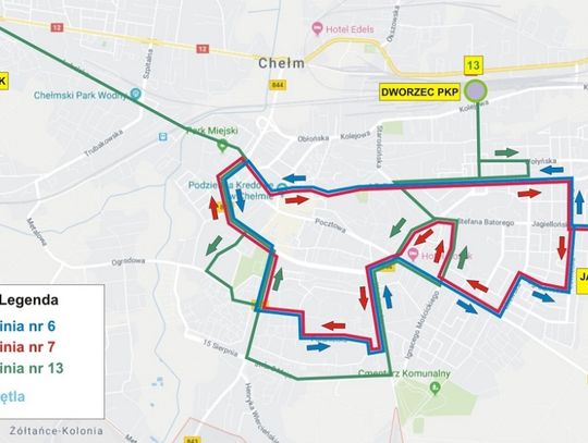 Chełm: Nowy rozkład jazdy autobusów wchodzi w życie 2 marca