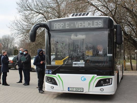 Chełm: Pierwszy autobus elektryczny rozpoczął jazdy testowe