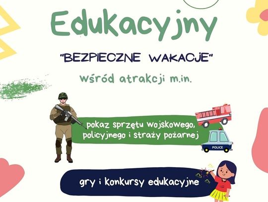 Chełm: Piknik edukacyjny "Bezpieczne wakacje"