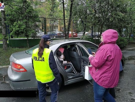 Chełm: Policjanci sprawdzali, jak przewozimy dzieci do przedszkoli