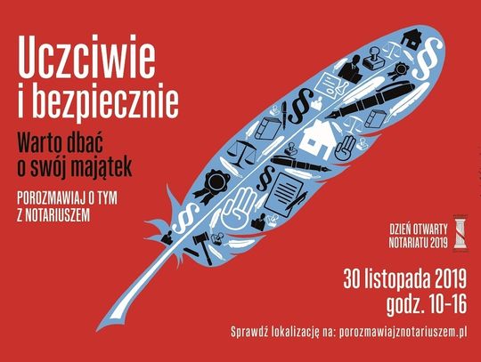 Chełm: Uczciwie i bezpiecznie. Warto dbać o swój majątek – porozmawiaj o tym z notariuszem - już 30 listopada