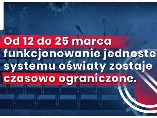 Chełm: Zawieszenie zajęć dydaktycznych. Komunikat MEN