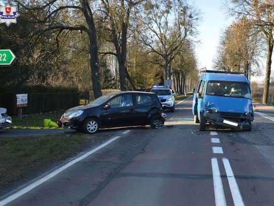 Chełm: Zderzenie czterech pojazdów w Natalinie