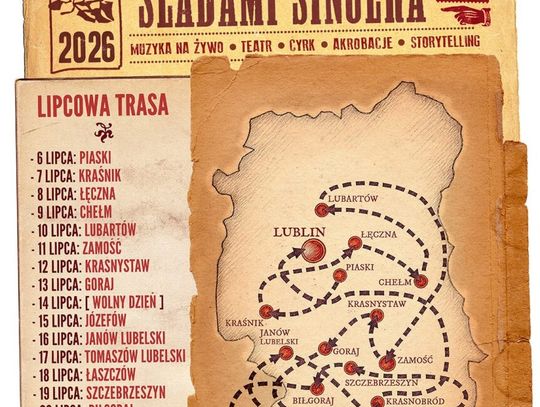 Ważna informacja dla osób, które planują wziąć udział w dzisiejszym Międzynarodowym Festiwalu „Śladami Singera” w Chełmie.