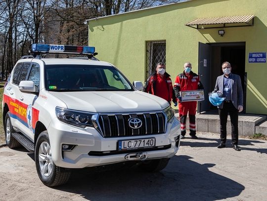 Chełmski WOPR niesie pomoc walczącym z epidemią!