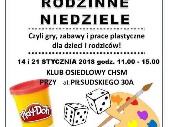 ChSM zaprasza na kolejne "Rodzinne Niedziele"