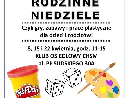 ChSM zaprasza rodziny na kwietniowe niedziele z Galerią Pokusa