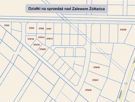 Do trzech razy sztuka? Gmina ponownie ogłasza przetarg na działki nad zalewem Żółtańce