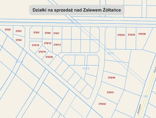 Działki nad zalewem Żółtańce - czy znajdą się w końcu chętni?