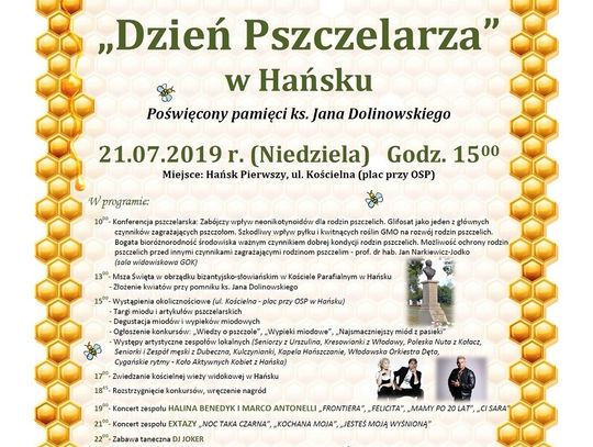 Dzień Pszczelarza w Hańsku