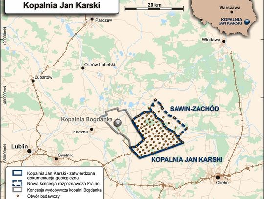 Dziś w Lublinie konferencja dotycząca kopalni węgla pod Siedliszczem