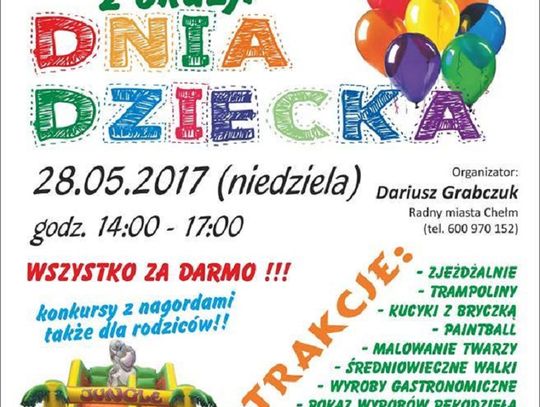 Festyn z okazji Dnia Dziecka już w niedzielę!