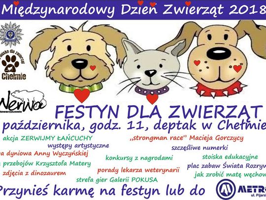 Festyn z okazji Międzynarodowego Dnia Zwierząt