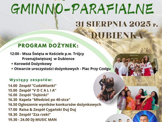 Gm. Chełm. Święto plonów w Dubience - Zespół ERATOX gwiazdą wieczoru