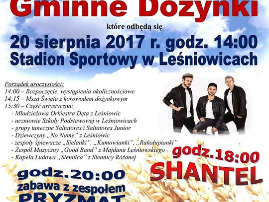 Gminne Dożynki w Leśniowicach