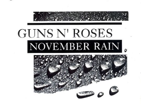GUNS'N'ROSES "November rain"