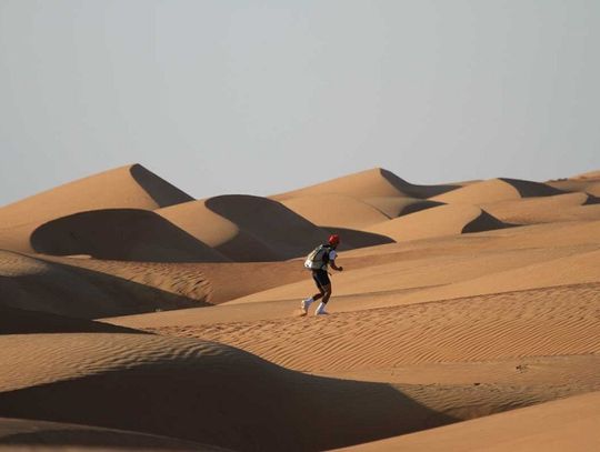 Jasiek biegnie, pomagamy wszyscy - Sahara 50 km