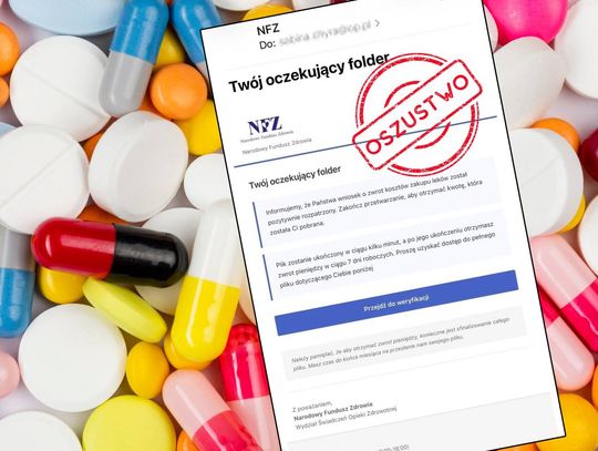 Kolejna próba oszustwa „na NFZ”. Możesz stracić pieniądze!