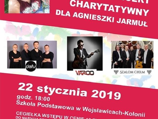 Koncert charytatywny dla Agnieszki Jarmuł