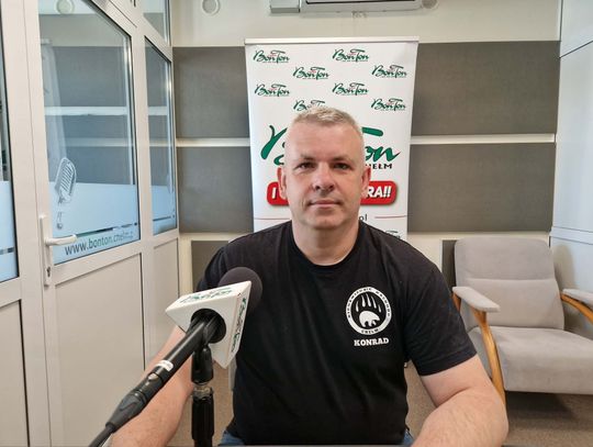 Konrad Chudoba - prezes Stowarzyszenia Motocyklistów Chełmskich Niedźwiedzie Wschodu