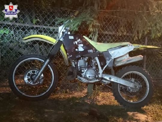 Krasnystaw: Pijany i bez uprawnień przewrócił się na motocyklu