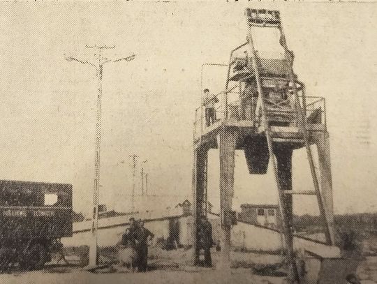 Na zdjęciu zautomatyzowana betoniarka w PZDL w Rudzie Hucie