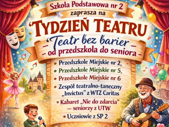 Łącząc pokolenia na deskach teatru - Przegląd Małych Form Teatru w Chełmskiej Bibliotece Publicznej