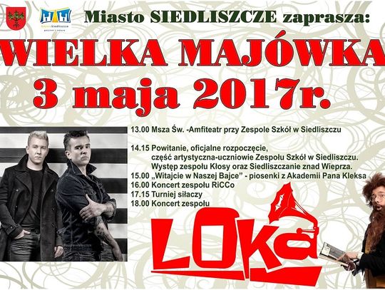 Majówka z zespołem Loka w Siedliszczu