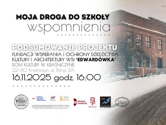 "Moja droga do szkoły" - Fundacja Edwardówka zbiera wspomnienia mieszkańców Anielpola