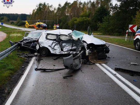 Niespokojny weekend na drogach. 7 osób trafiło do szpitala