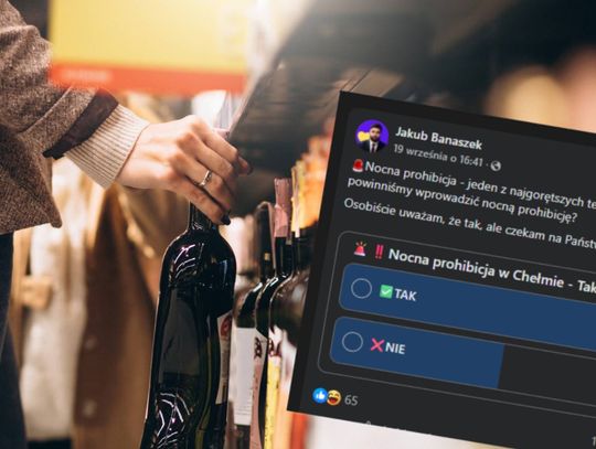 Nocna prohibicja w Chełmie? Prezydent Banaszek pyta mieszkańców o zdanie