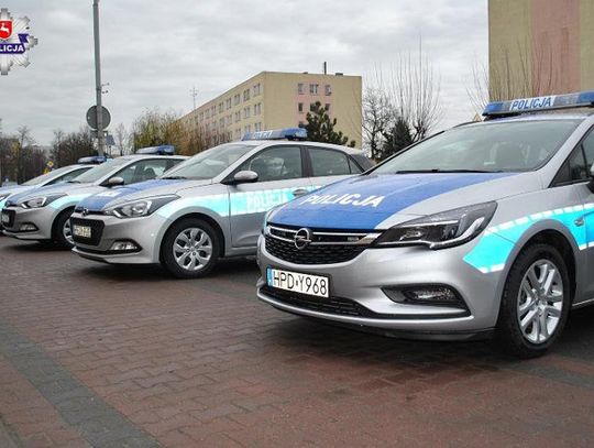 Nowe samochody lubelskiej policji