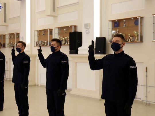 Nowi funkcjonariusze w lubelskim garnizonie Policji