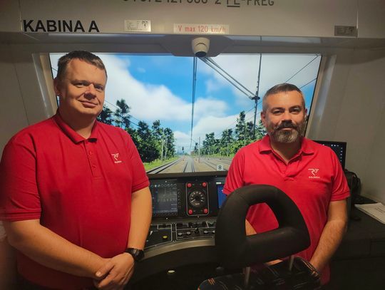 Nowoczesny symulator pociągu POLREGIO w Lublinie na trasie Chełm-Dęblin!