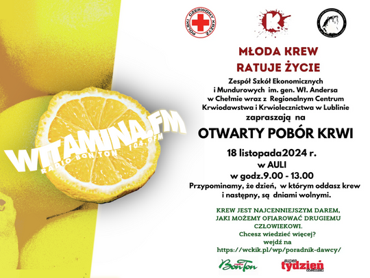 Otwarty Pobór Krwii - Witamina.FM